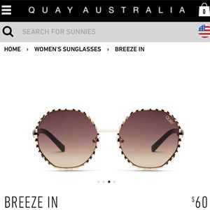 BREEZE IN Quay Australia sunglasses & case